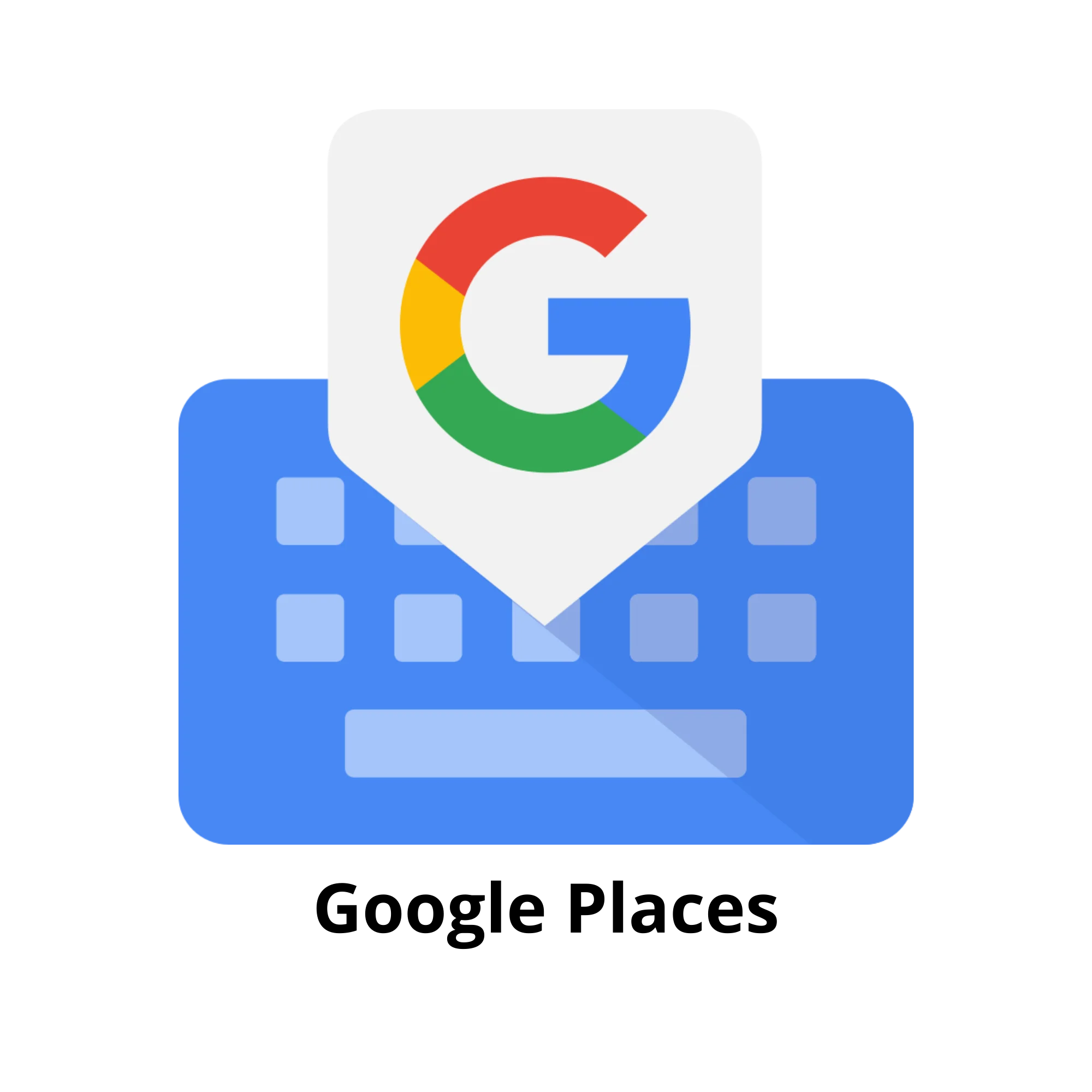 Masukkan data dengan google places