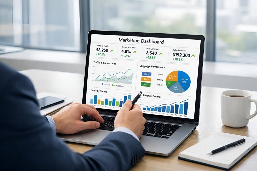 tim jasa google ads profesional indonesia analitik marketing dashboard